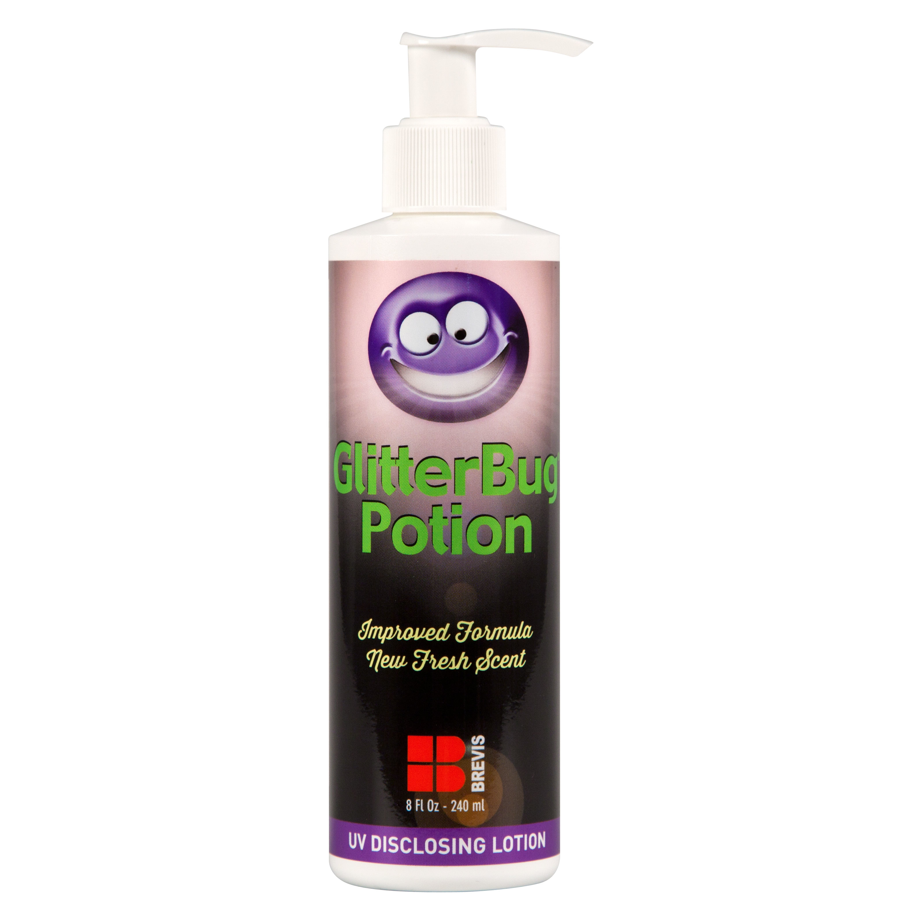 GlitterBugĀ® Potion, 8 oz UVA Lotion