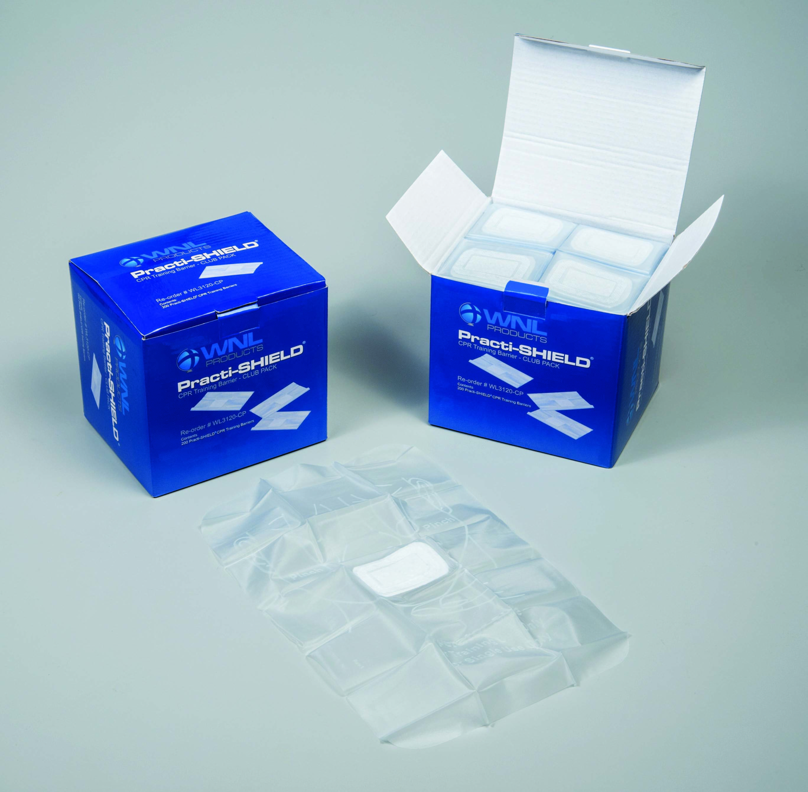 CPR Practi-Shield® Training Masks, 200/Box