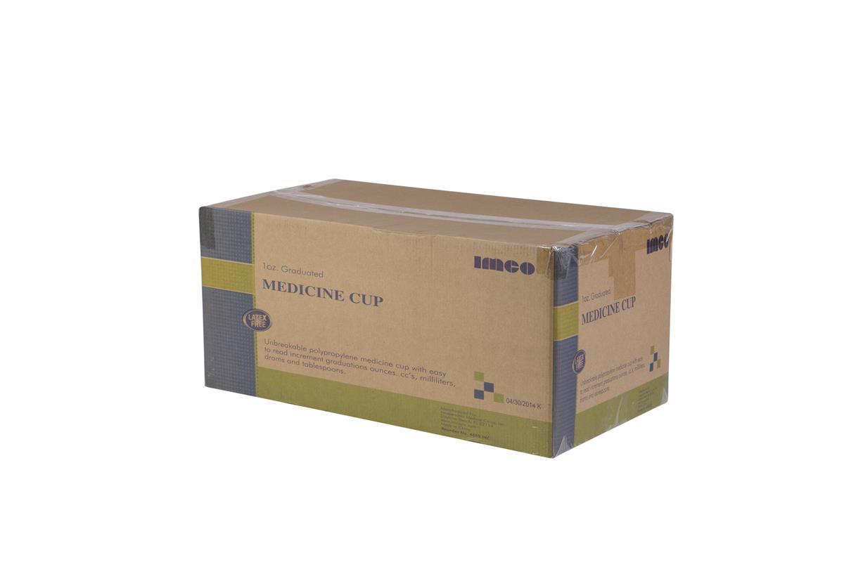 1 oz Plastic Medicine Cups, 5000/Case