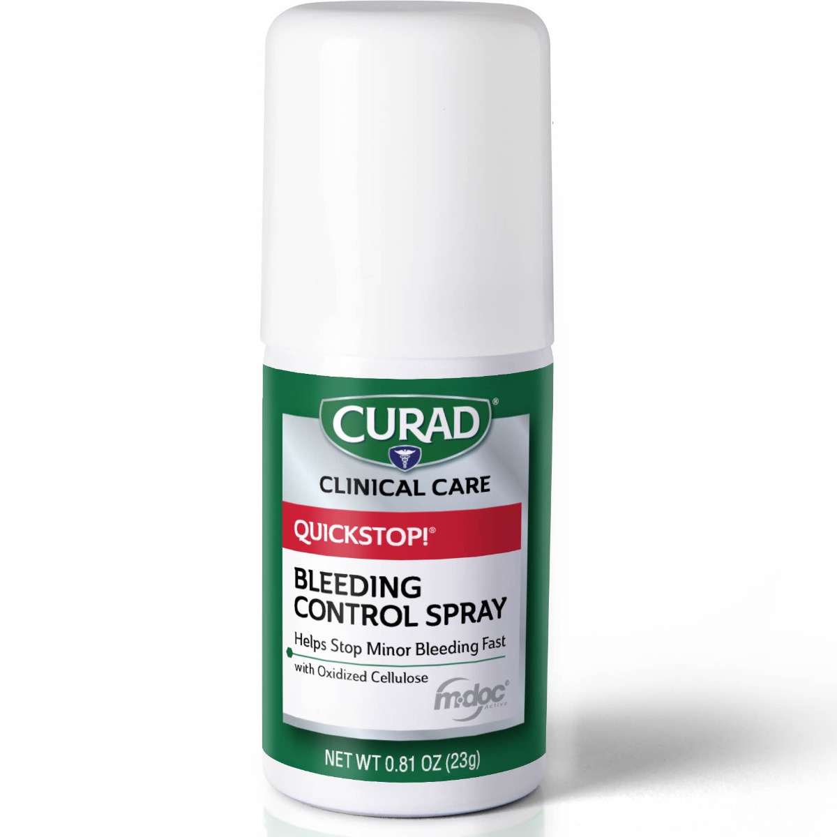 Curad Quickstop Blood Clotting Spray, .81 Oz