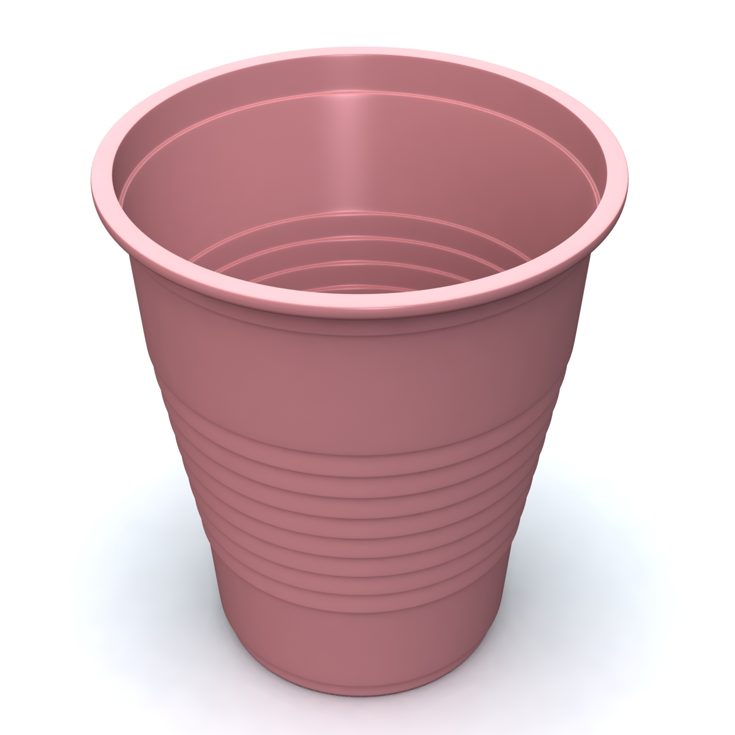 Economy Mauve 5oz Plastic Cups, 50 per sleeve