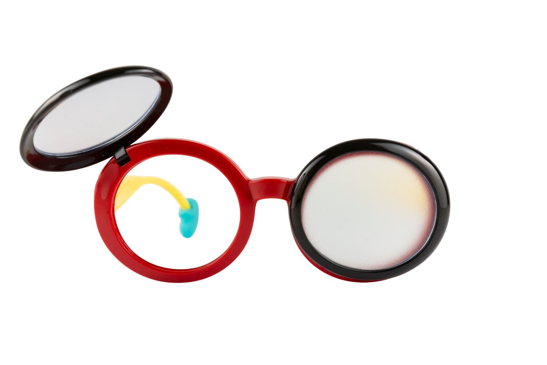 Flip-Up Frosted Occluder Glasses