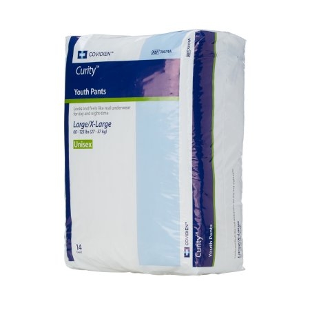 Curity™ Unisex Youth Pants, Large/XLarge (60-125 lbs) 14/bag