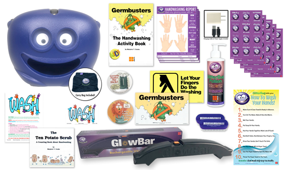GlitterBugĀ® Germbuster GBX Kit