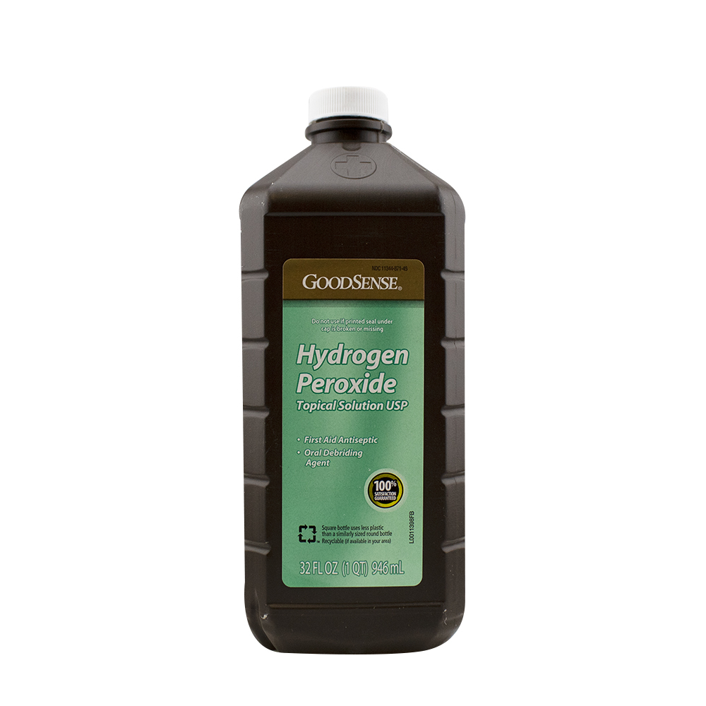 Hydrogen Peroxide 3%, 32 oz.