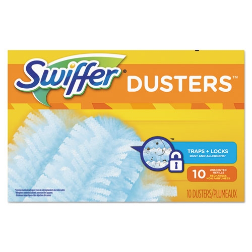 Swiffer® Refill Dusters, Unscented, 10 per box