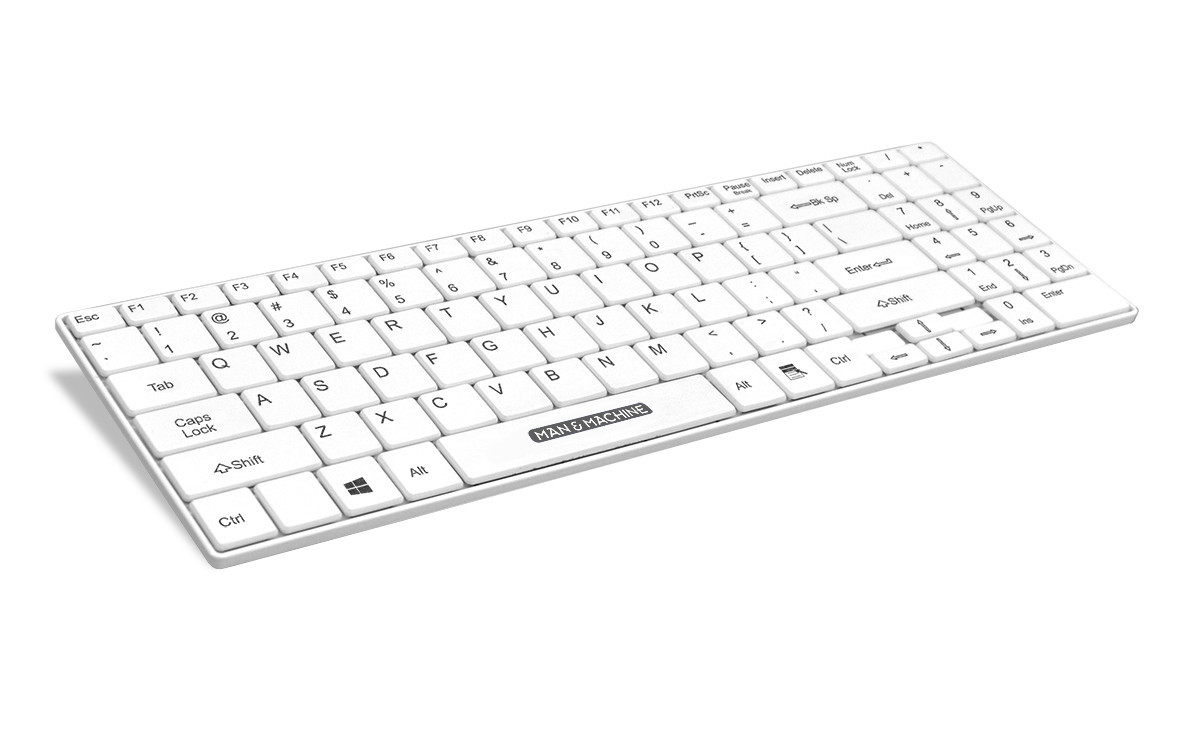 Man & Machine Its Cool Wireless Washable Keyboard