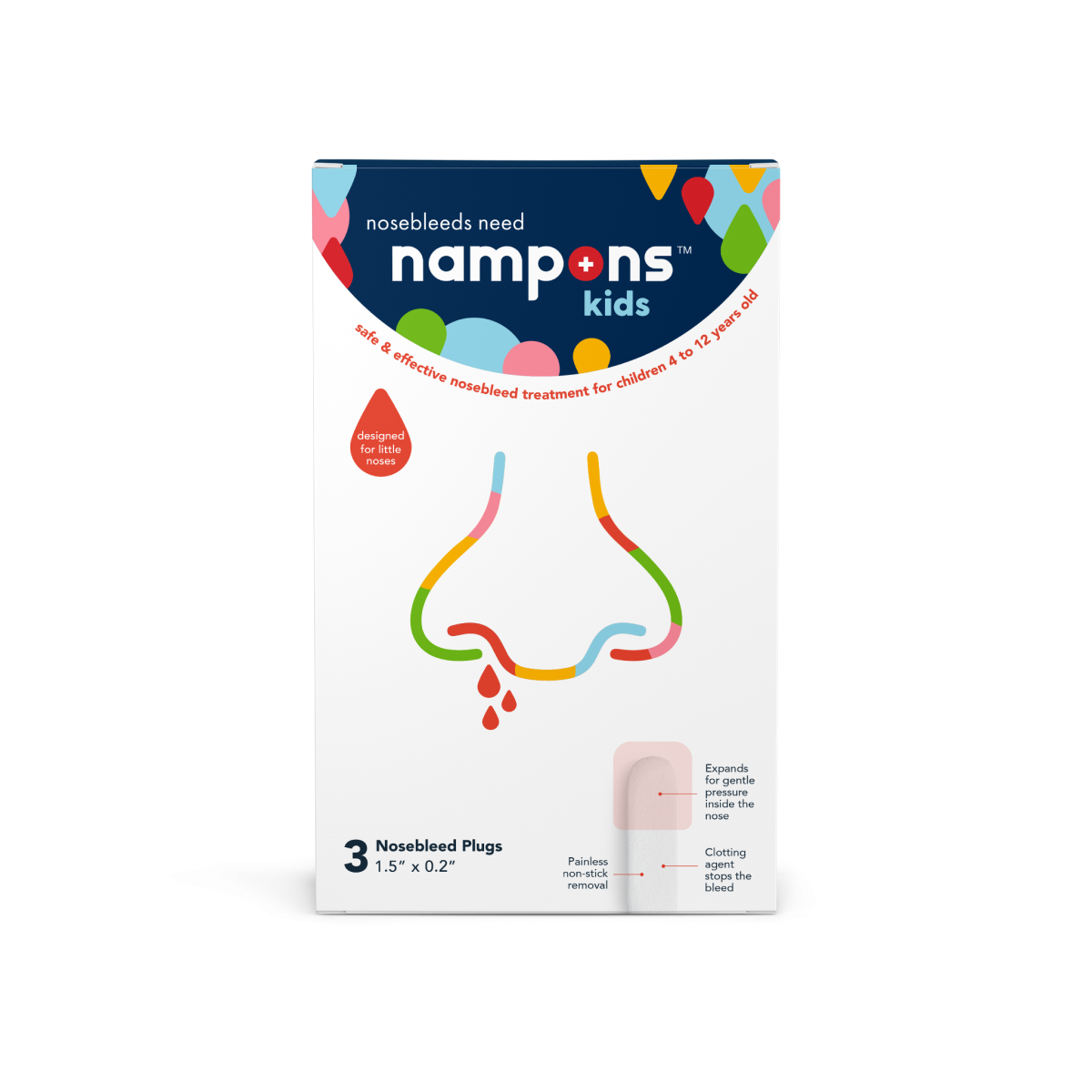 Nampons™ Kids, 3/box