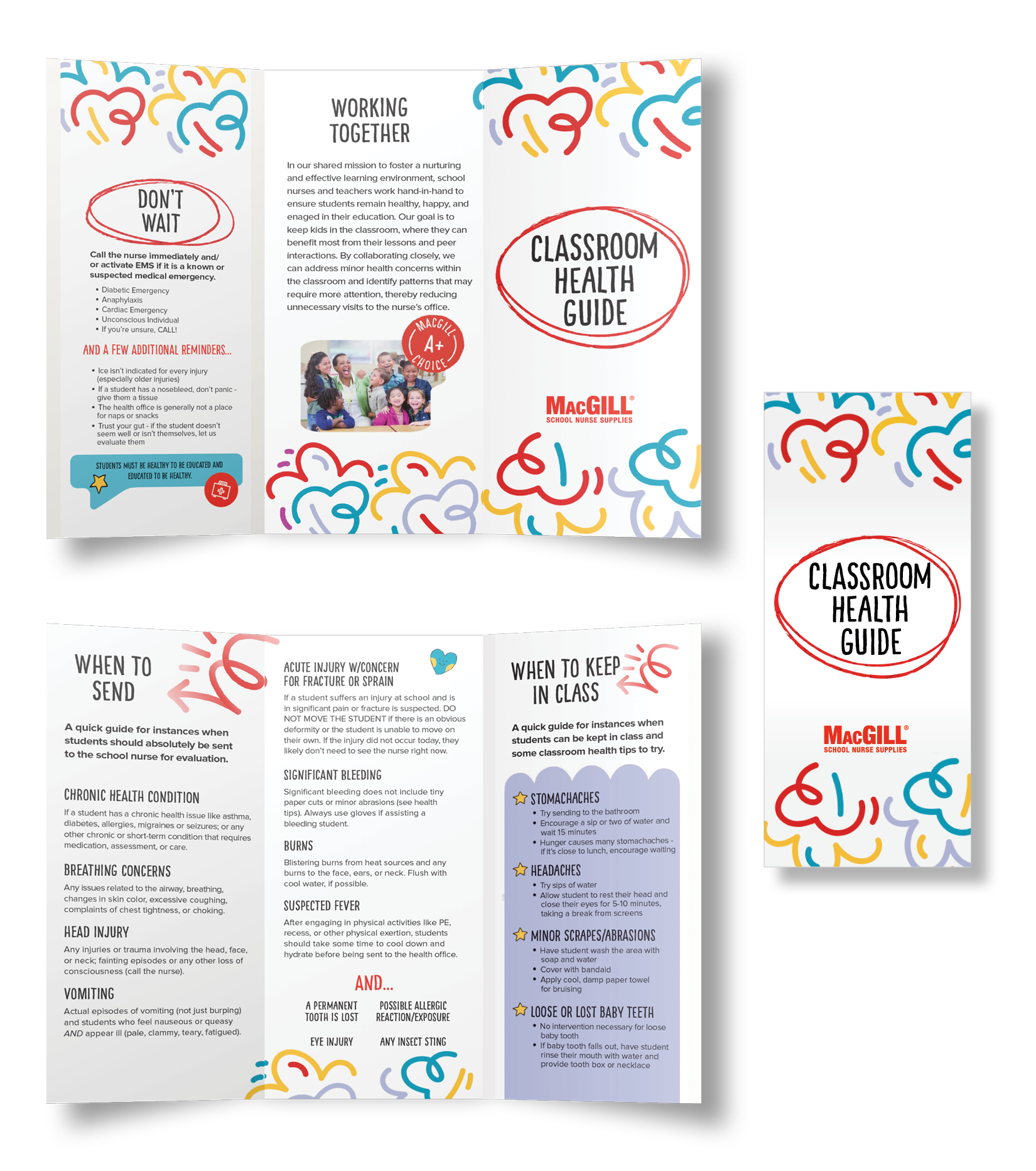 MacGill Classroom Health Guide, 25/Pack