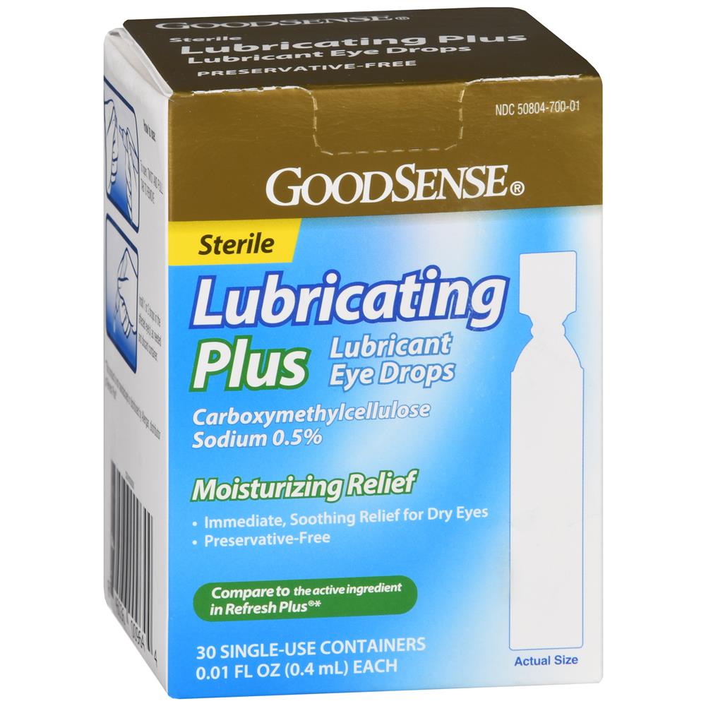 Lubricant Eye Drops, 30/box