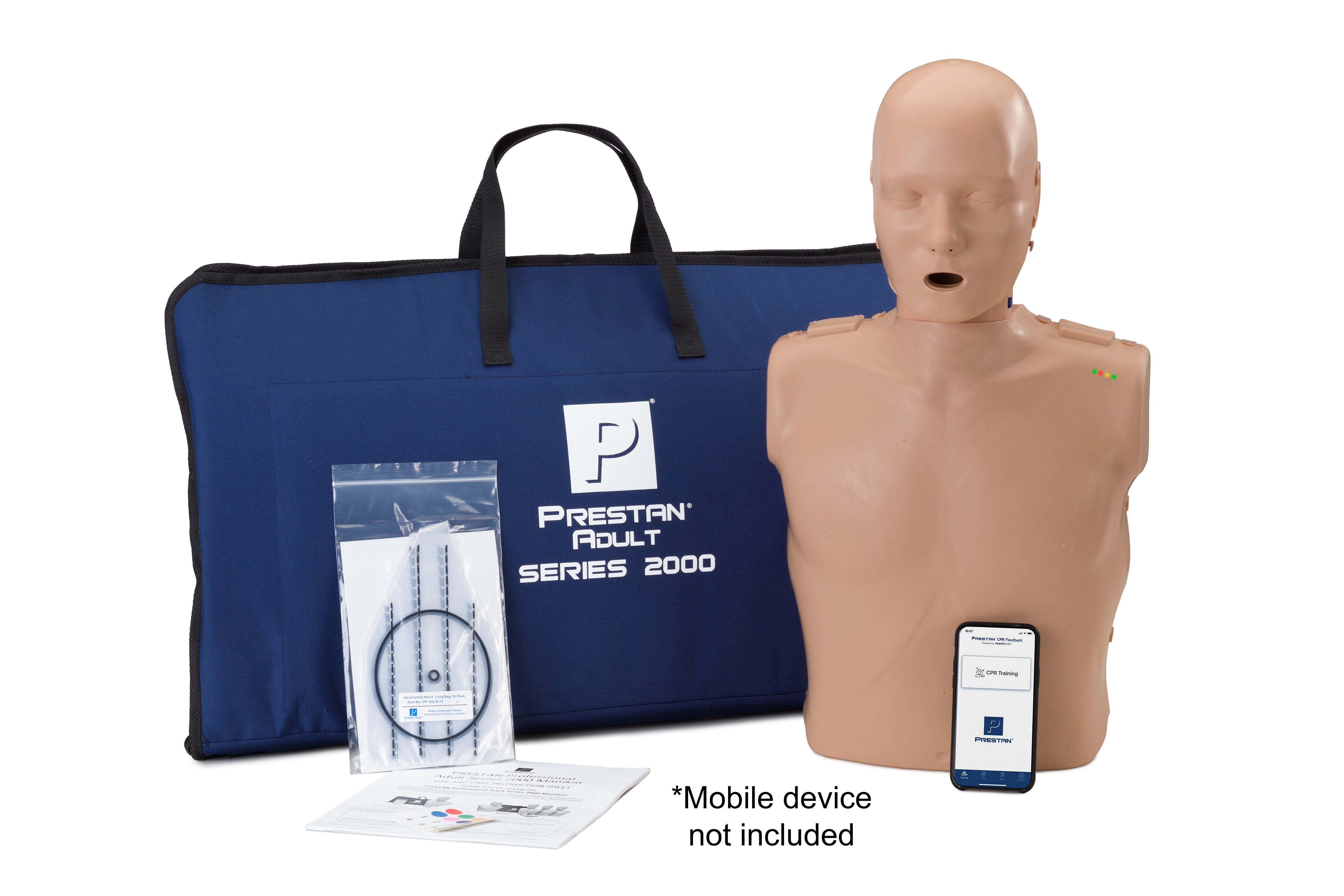 PrestanĀ® Adult Series 2000 Manikin, Medium Skin
