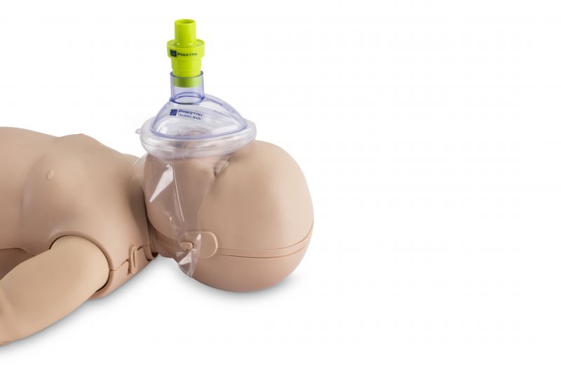Prestan® CPR Training Face Mask & Adaptor, Infant, 10/Pack
