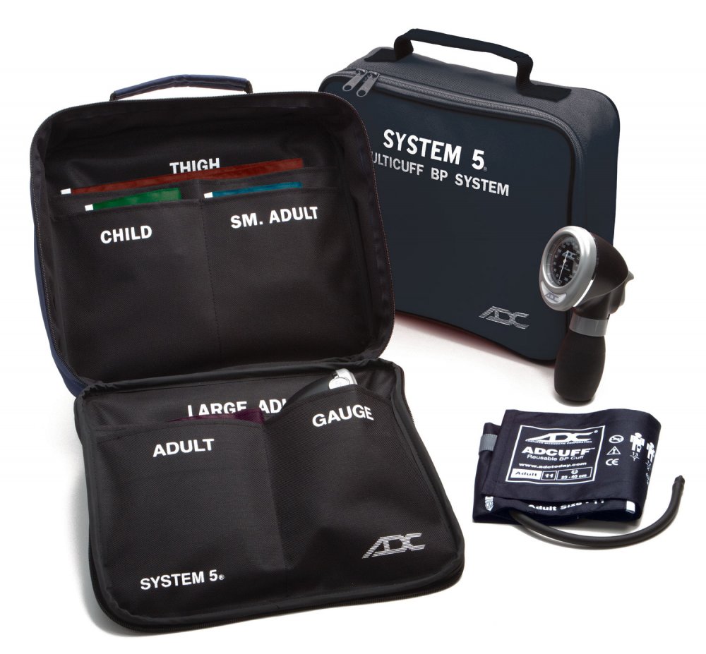 ADC System 5™ Portable 5 Cuff Sphyg