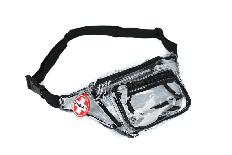 MobileAid Clear-View Belt Bag, Empty