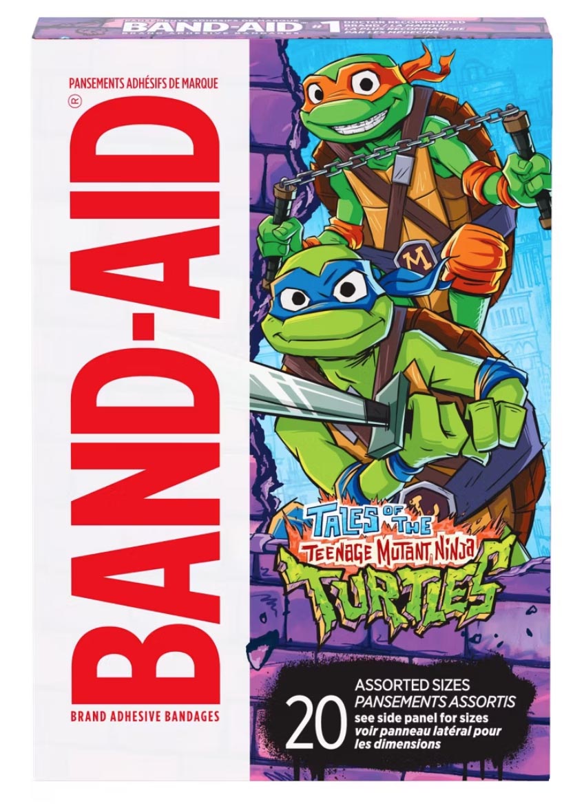 Band-Aid® TMNT Bandages, 20/box