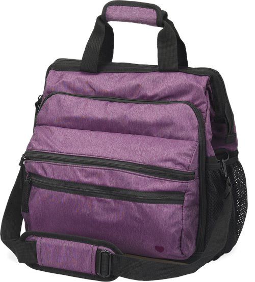 Nurse Mates® Ultimate Nursing Bag, Plum Linen