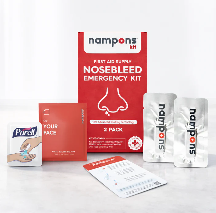 Emergency Nosebleed Kit™ by Nampons®