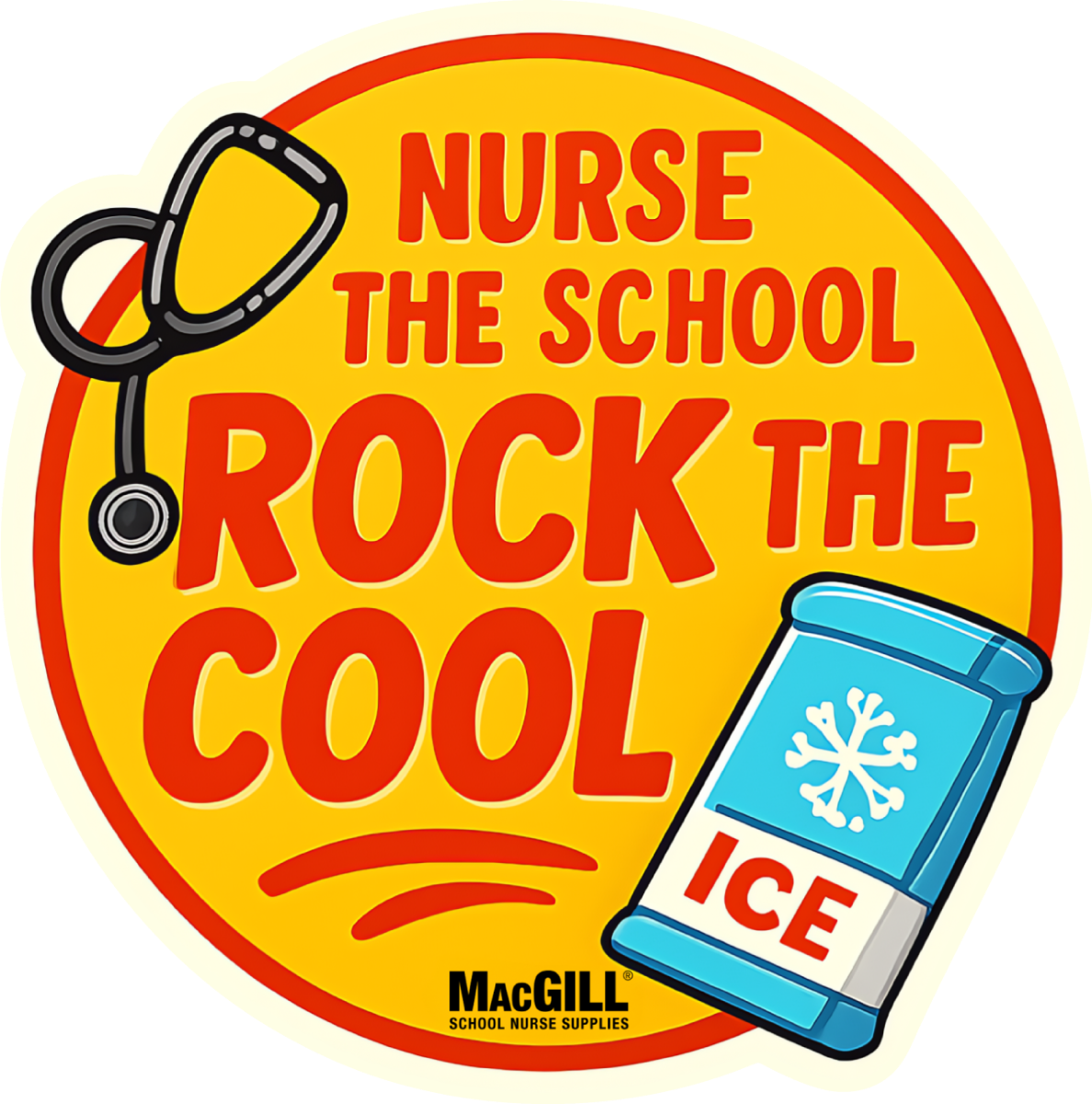 Rock the Cool Sticker