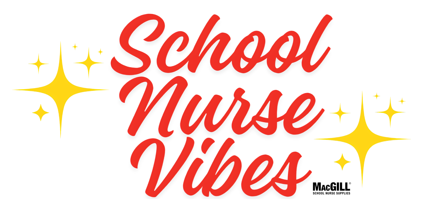 School Nurse Vibes Sticker