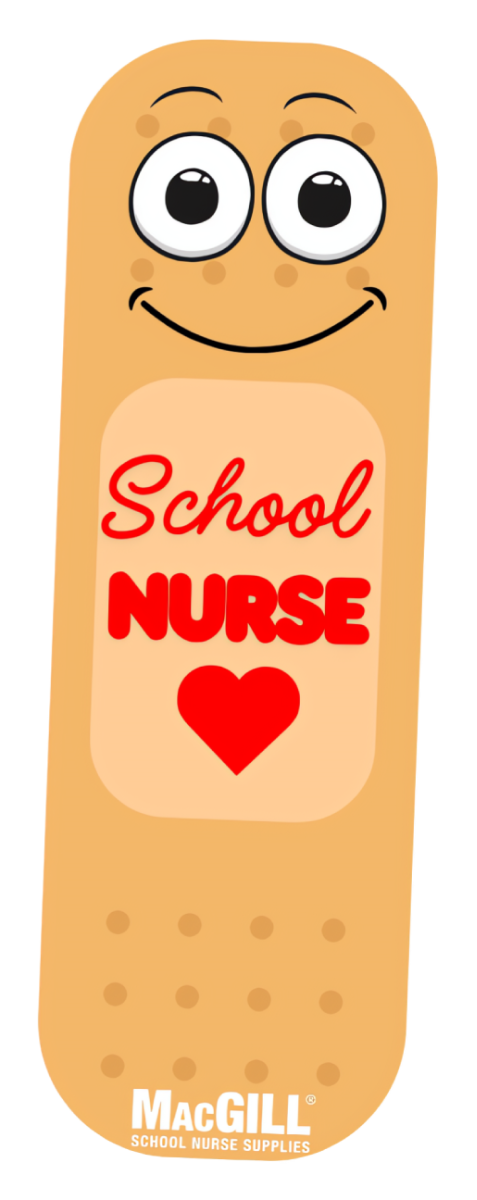 School Nurse Bandage Sticker