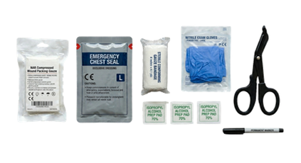 AutoTQ First Aid Supplies Kit