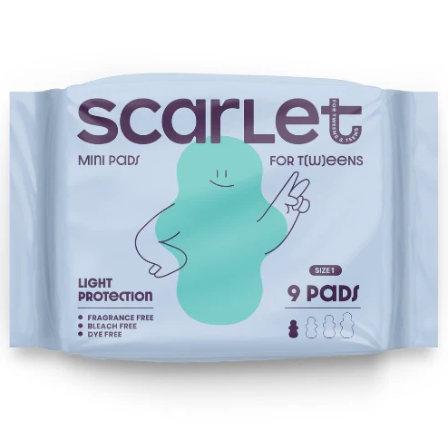 Scarlet by RedDrop Mini Pads w/Wings, Size 1, 99/pack