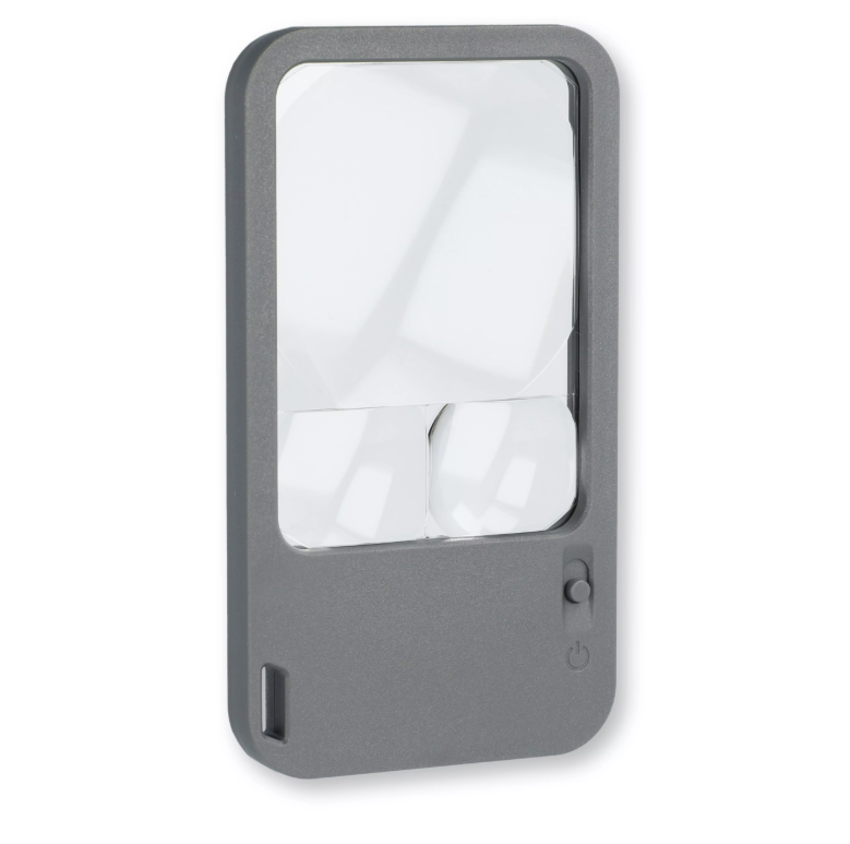 LED Lighted Wallet Magnifier