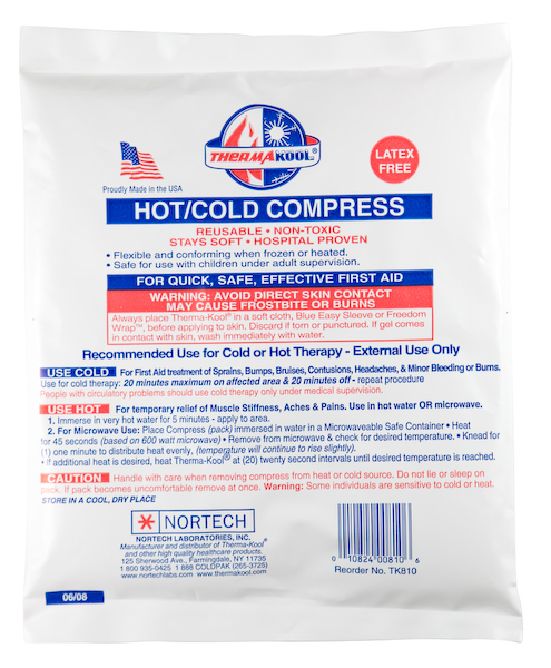 Reusable Therma-Kool 8.5" x 10.5" Cold/Hot Pack