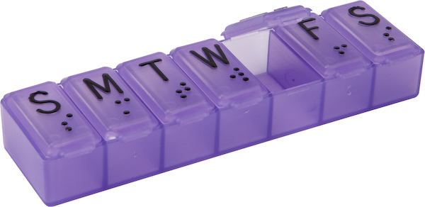 7-Day Pill Organizer, Small