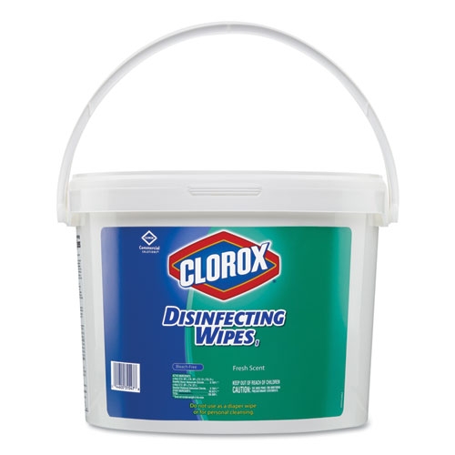 Clorox® Disinfecting Wipes, 700/Pack, w/Disp. Bucket