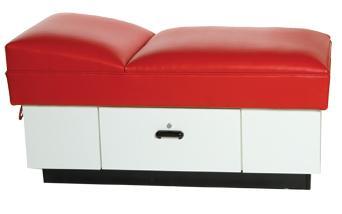 Lindsay Preschool Recovery Couch with Base, 1 Drawer