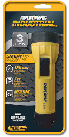 Rayovac® Industrial LED Flashlight