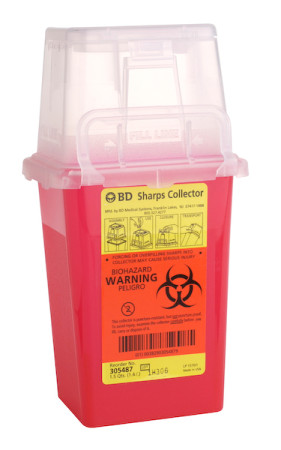 1.5 Quart Infectious Waste Collector