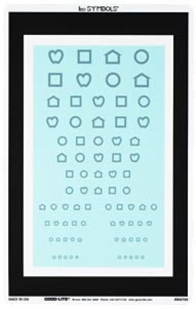 Good-Lite® Insta-Line Vision Chart, LEA Symbols®