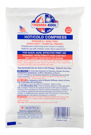 Reusable Therma-Kool 6" x 9" Cold/Hot Pack