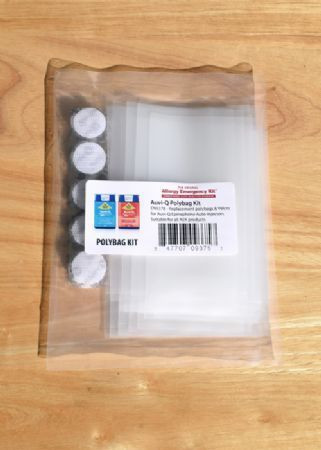 AEK Auvi-Q Polybag/Velcro Refill Kit, 15/Pack