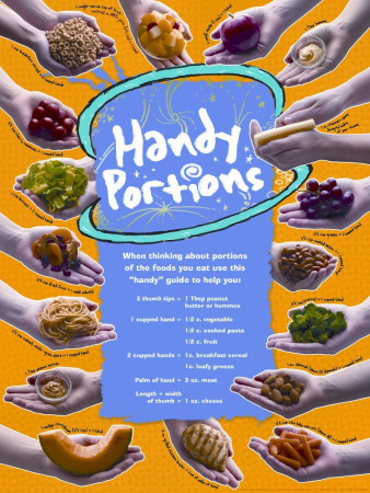 Handy Portions Poster