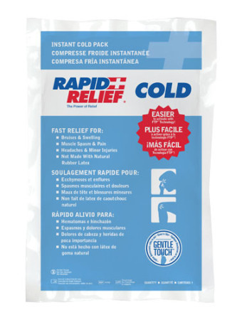 Rapid Relief® Direct to Skin Instant Cold, 6" x 9", 24/case