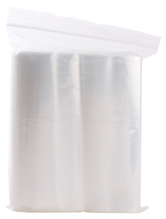 Economy Storage Bags, 3" x 3", Zipper Seal, 2 ml (100/Pkg)