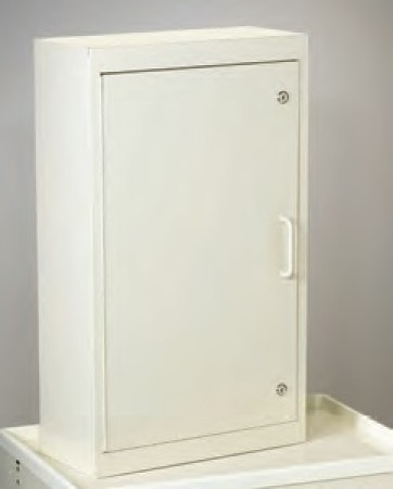 Double Key Lock Medication Cabinet w/2 Shelves