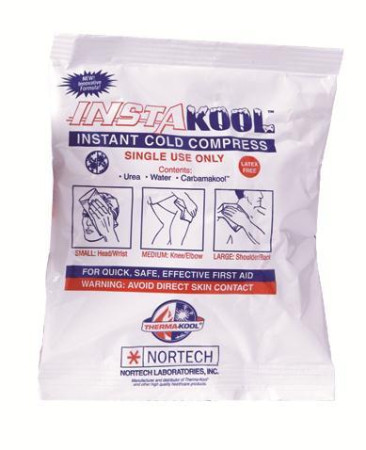 InstaKool Instant 5" x 6" Cold Packs, 80/Case