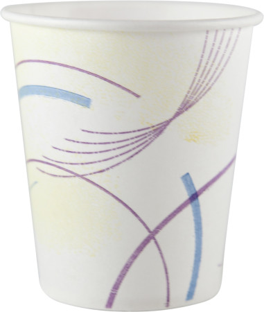 Solo® 5 Oz Flat Bottom Paper Cups, 100/Tube