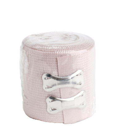 Economy 2" x 5 Yds Elastic Bandage with Clips