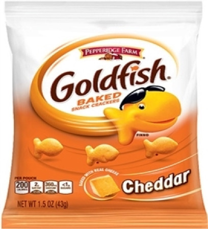 Pepperidge Farm® Cheddar Cheese Goldfish® 1.5 Oz, 72/Cs