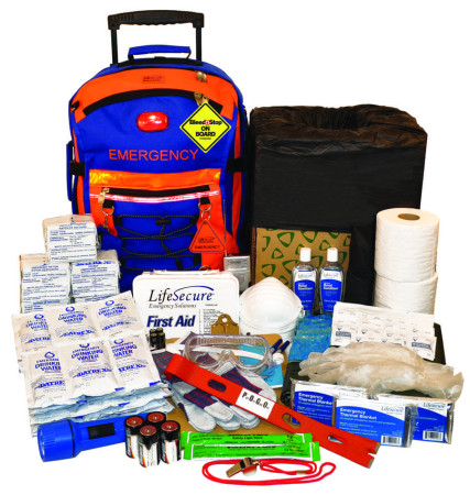 SchoolGuard Evacuation Rolling Kit w/Bleedstop Compact 100