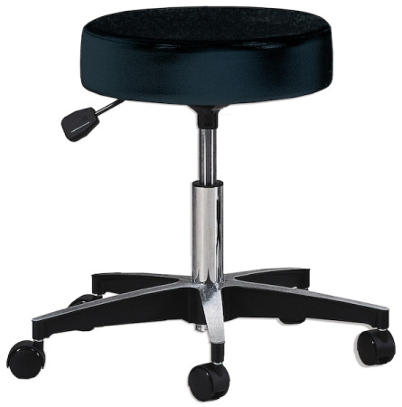 Adjustable Five Leg Stool - Black w/o Backrest