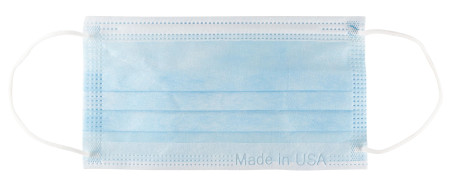 ASTM Level 3 Earloop Face Masks, 50/Box