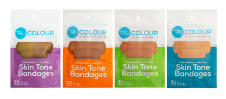 Tru-Colour® Flexible Fabric Bandages Variety 4-Pack, 120/Bag