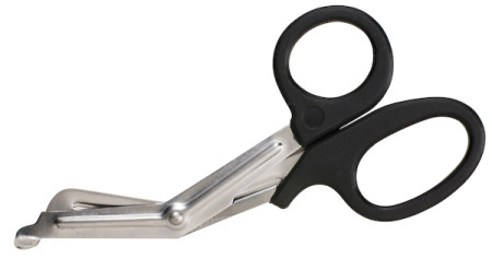 Para-Med Scissors, 7", Black