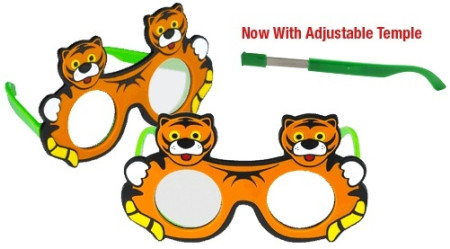 Tiger Frosted Occluder Glasses